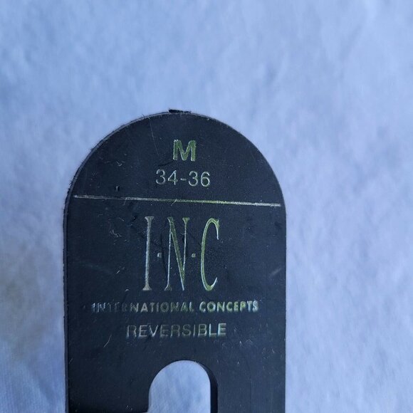 MEN'S INC Reversible Faux Leather Belt. Size 34-36 - Picture 11 of 12